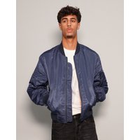 MA- Light Weight Bomber Jacket in Blue MA- Light Weight Bomber Jacket in Blue