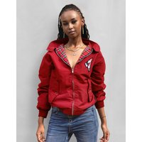 Classic Harrington Jacket in Red Classic Harrington Jacket in Red