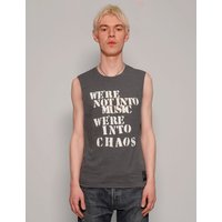 ‘We’re into Chaos’ Vest in Grey ‘We’re into Chaos’ Vest in Grey