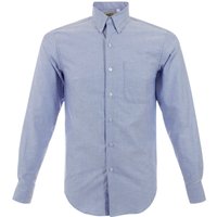 Naked and Famous Denim Naked and Famous Blue Oxford Shirt Naked and Famous Denim Naked and Famous Blue Oxford Shirt