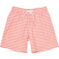 Boardies® Red New Brighton Mid Length Swim Shorts