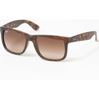 Ray Ban Tortoise Justin Sunglasses – Brown Gradient Lenses One Size Ray Ban Tortoise Justin Sunglasses – Brown Gradient Lenses One Size