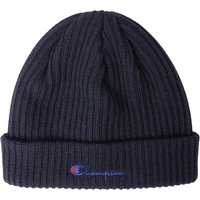 Champion Embroidered Logo Beanie – Navy One Size