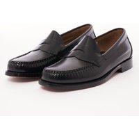 G.H. Bass Weejun Logan Polished Leather Loafer – Black .