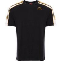 Kappa Banda Taped Shirt – Black & Gold Kappa Banda Taped Shirt – Black & Gold