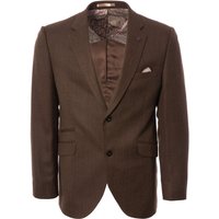 Gibson London Herringbone Blazer – Coffee