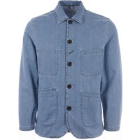 Universal Works Summer Denim Bakers Jacket – Indigo Universal Works Summer Denim Bakers Jacket – Indigo