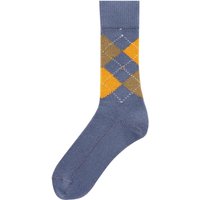Burlington Socks Preston socks – BlueYellow One Size