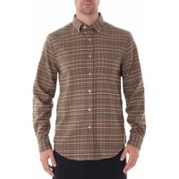 Portuguese Flannel Long Sleeve Twill Shirt – Green