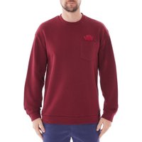 Emporio Armani Manga Bear Sweatshirt With Breast Pocket – Bordeaux Emporio Armani Manga Bear Sweatshirt With Breast Pocket – Bordeaux