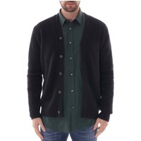 Ben Sherman Heritage Waffle Cardigan – Dark Navy