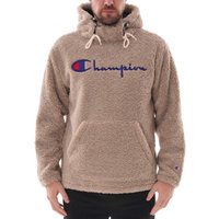 Champion Script Logo Teddy Hoodie