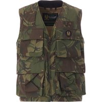 Belstaff Castmaster Camo Gilet – Green