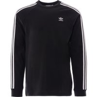 Adidas Originals -Stripes Long Sleeve Top – Black Adidas Originals -Stripes Long Sleeve Top – Black