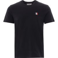 AMI Logo Embroidered Cotton shirt – Black