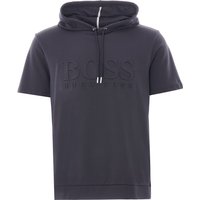 Boss Heritage Short Sleeve Hoodie – Open Blue Boss Heritage Short Sleeve Hoodie – Open Blue