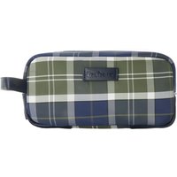 Barbour Wetherman Tartan Wash Bag – Sage Tartan One Size