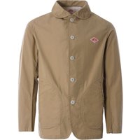 Danton Rounded Collar Jacket – Tan Danton Rounded Collar Jacket – Tan