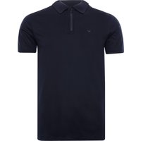Emporio Armani Travel Essentials Tencel Blend Polo Shirt – Blu Navy Emporio Armani Travel Essentials Tencel Blend Polo Shirt – Blu Navy