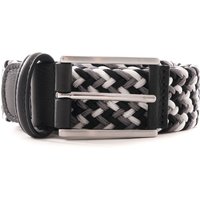 Anderson’s Belts Woven Belt – BlackGrey
