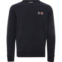Maison Kitsune Double Fox Head Patch Sweatshirt – Anthracite