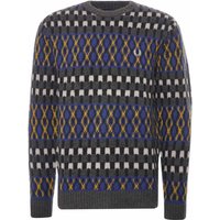Fred Perry Fair Isle British Wool Jumper – Royal