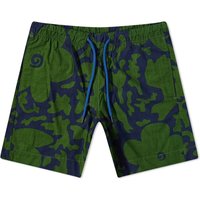 Paul Smith Macro Floral Shorts – Bottle Green
