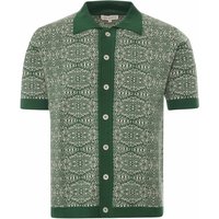 Far Afield Zigger Short Sleeve Cardigan – Tribal Green Far Afield Zigger Short Sleeve Cardigan – Tribal Green