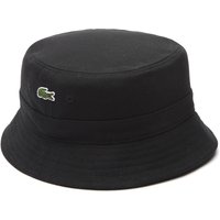 Lacoste Cotton Bucket Hat – Black Lacoste Cotton Bucket Hat – Black