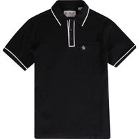 Original Penguin Earl Organic Cotton Polo Shirt – True Black