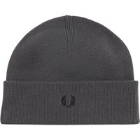 Fred Perry Merino Wool Beanie – Gunmetal One Size Fred Perry Merino Wool Beanie – Gunmetal One Size