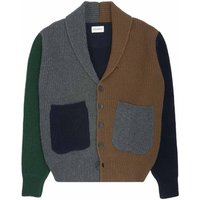 Oliver Spencer Orkney Cardigan – BrownNavyGrey