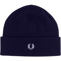 Fred Perry Knitted Beanie – Navy One Size Fred Perry Knitted Beanie – Navy One Size