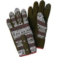 Elmer Gloves Printed Fleece Gloves – KhakiRed Elmer Gloves Printed Fleece Gloves – KhakiRed
