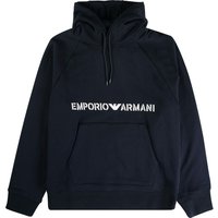 Emporio Armani Logo Hoodie – Navy