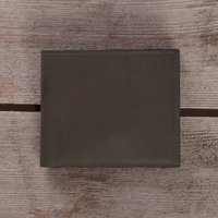 None Of The Above Leather Wallet – Seal Grey One Size None Of The Above Leather Wallet – Seal Grey One Size