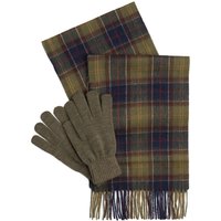 Barbour Tartan Scarf & Glove Gift Set – Tartan One Size