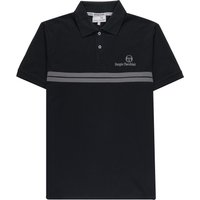 Sergio Tacchini New Supermac Polo Shirt – Black