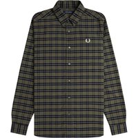 Fred Perry Brushed Oxford Tartan Shirt – Laurel