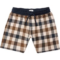 Aquascutum Macro Club Check Sweat Shorts – Navy Aquascutum Macro Club Check Sweat Shorts – Navy
