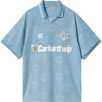 Carhartt WIP Short Sleeve Hartt’s Football Shirt – Bluebird