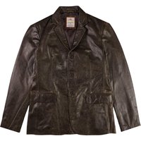 Real Hoxton Leather Blazer Jacket – Timber Brown Real Hoxton Leather Blazer Jacket – Timber Brown