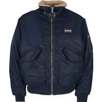 Schott NYC Airwing Bomber Jacket – Navy