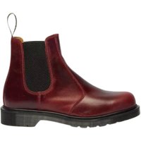 Dr. Martens Made In England Classic Calf Leather Chelsea Boots – Burgundy
