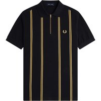 Fred Perry Vertical Stripe Polo Shirt – BlackChamp