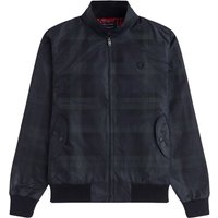 Fred Perry Waxed Harrington Jacket – Blackwatch Fred Perry Waxed Harrington Jacket – Blackwatch