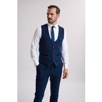 Bromley Navy Waistcoat