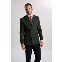 Caridi Olive Double Breasted Blazer Caridi Olive Double Breasted Blazer