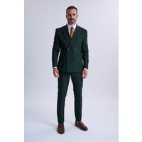 Caridi Olive Double Breasted Two Piece Suit Caridi Olive Double Breasted Two Piece Suit