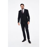House of Cavani Seeba Graphite Regular Three Piece Suit House of Cavani Seeba Graphite Regular Three Piece Suit